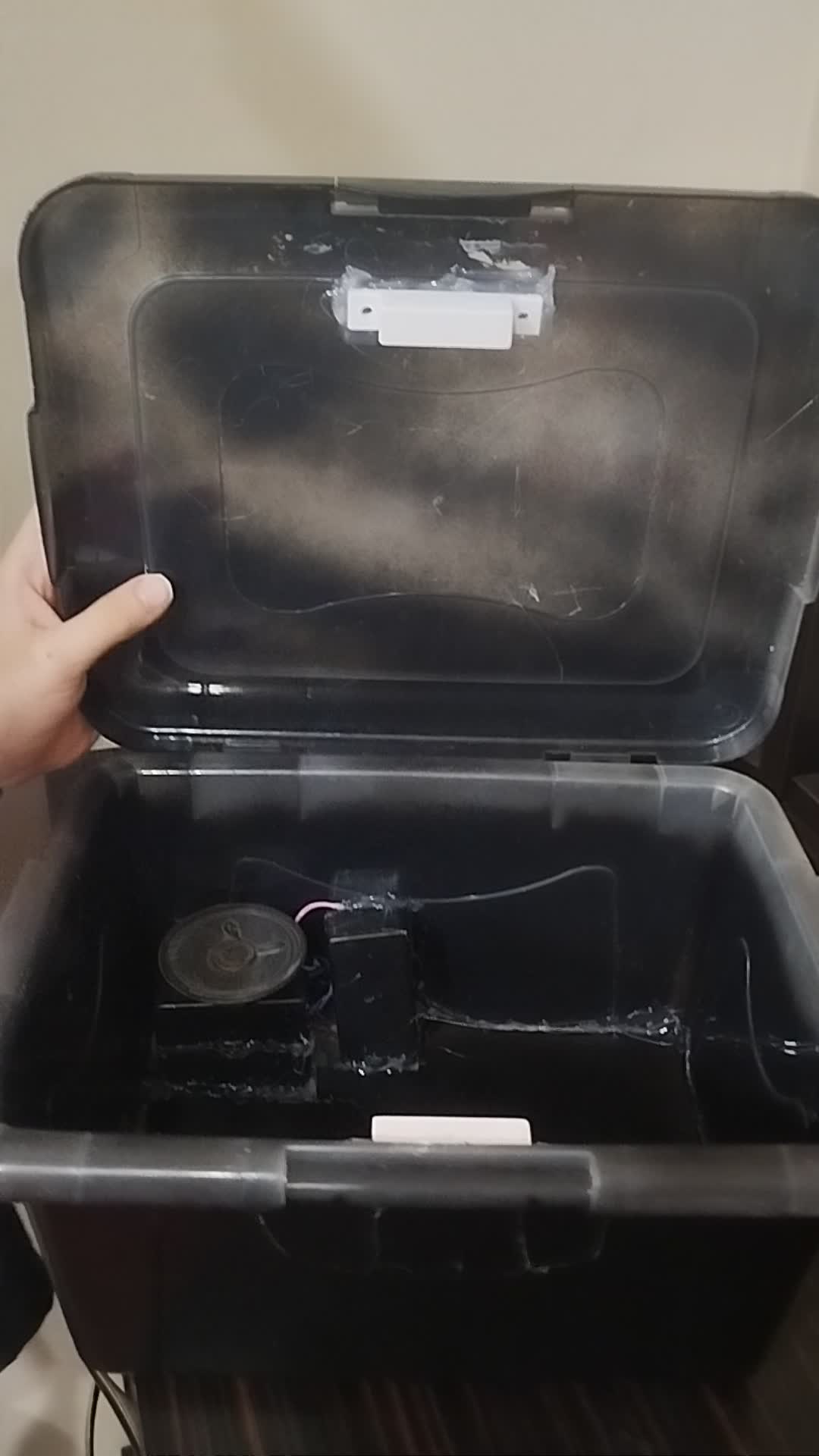جعبه ایمن با دزدگیر بساز